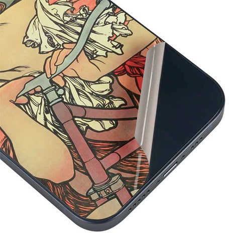 Alphonse Mucha Cycles Perfecta iPhone Skins